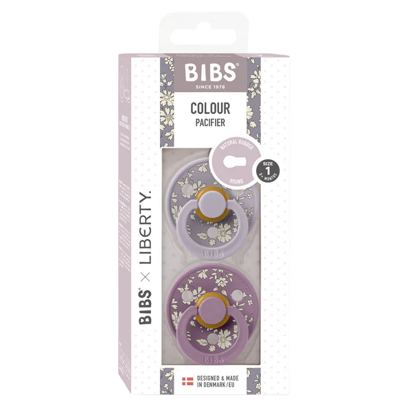 Bibs - Suce X liberty  caoutchouc naturel, capel fossil, gris mix