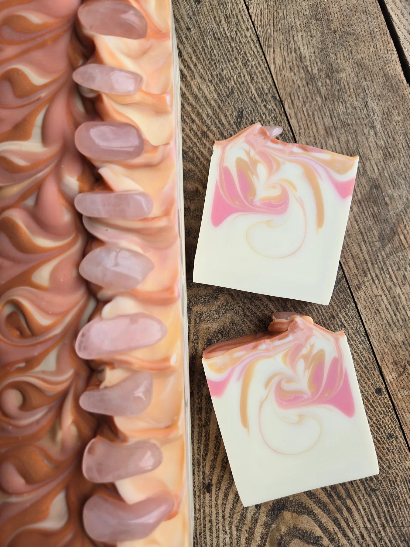 Clé à vie - Savon rose cachemire