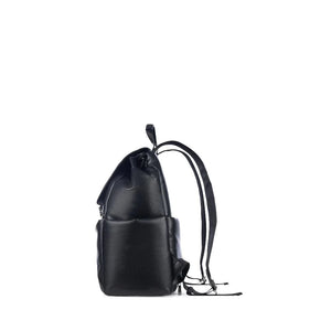 Lambert - Le Averi - Sac à dos en cuir vegan puffy noir