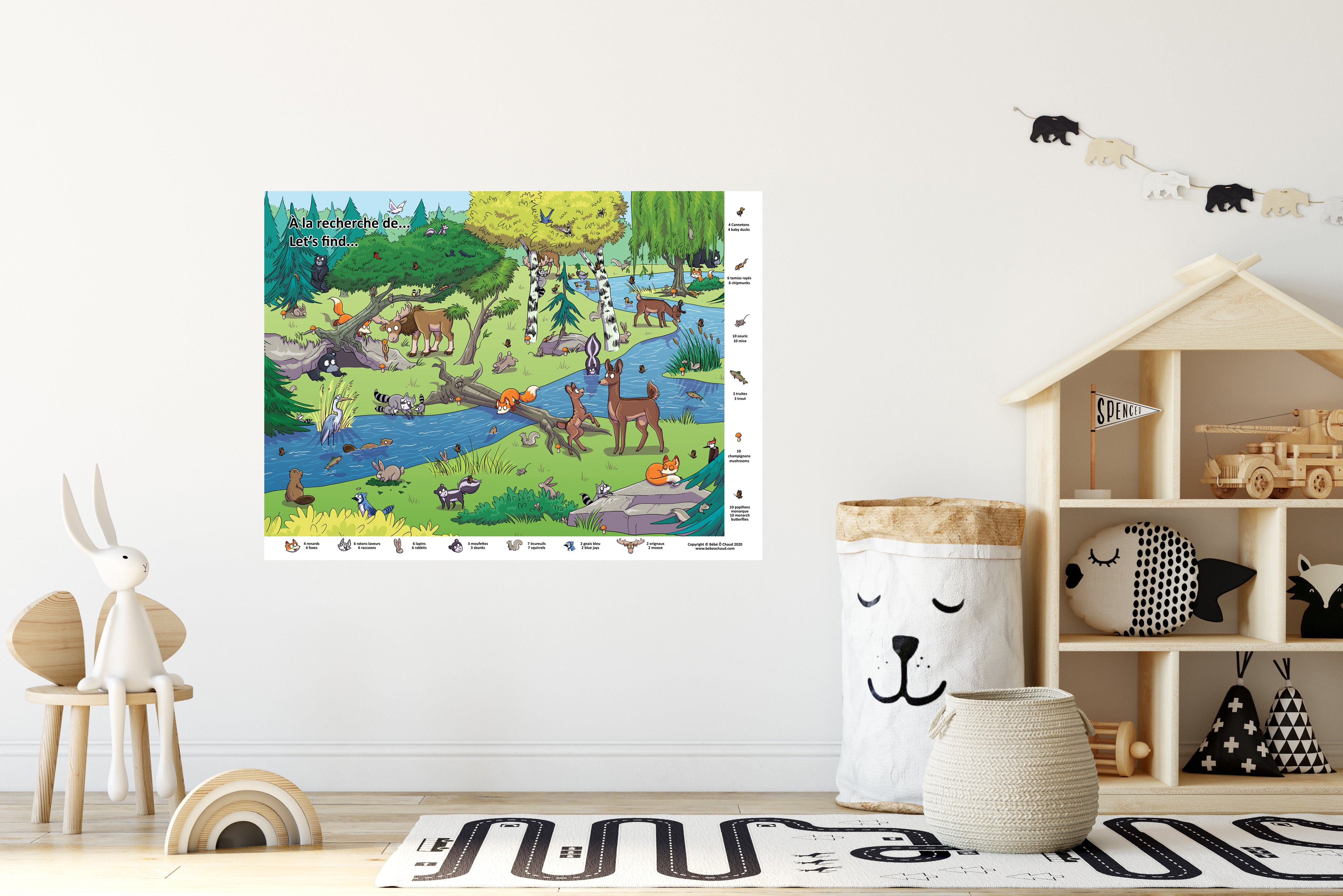 Bébé o chaud - Affiche – À la recherche de… Pour apprendre en s’amusant!