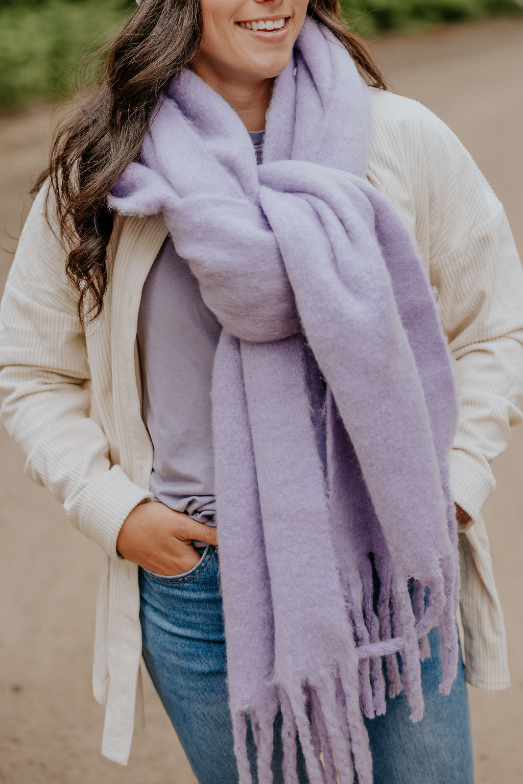 Will & You - Foulard Elsa, lilas