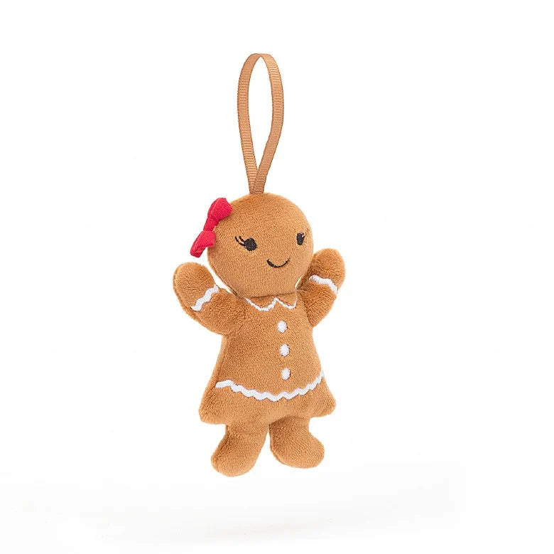 Jellycat - Festive Folly Gingerbread Ruby