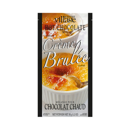 Gourmet du village - Chocolat chaud, crème brûlée