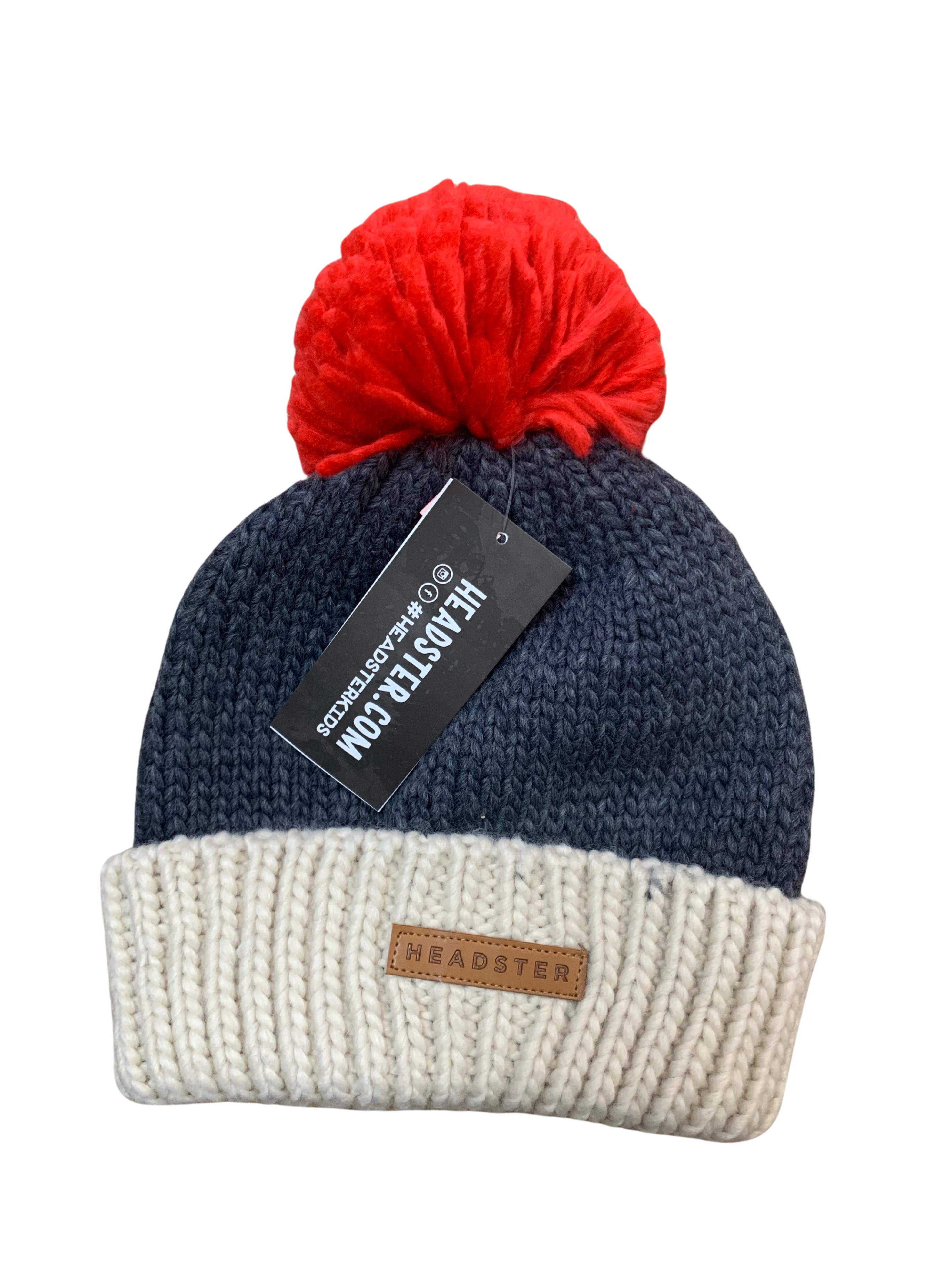 Headster kid- tuque en tricot grise