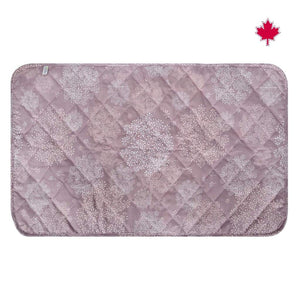 Perlimpinpin - Piqué fleur mauve