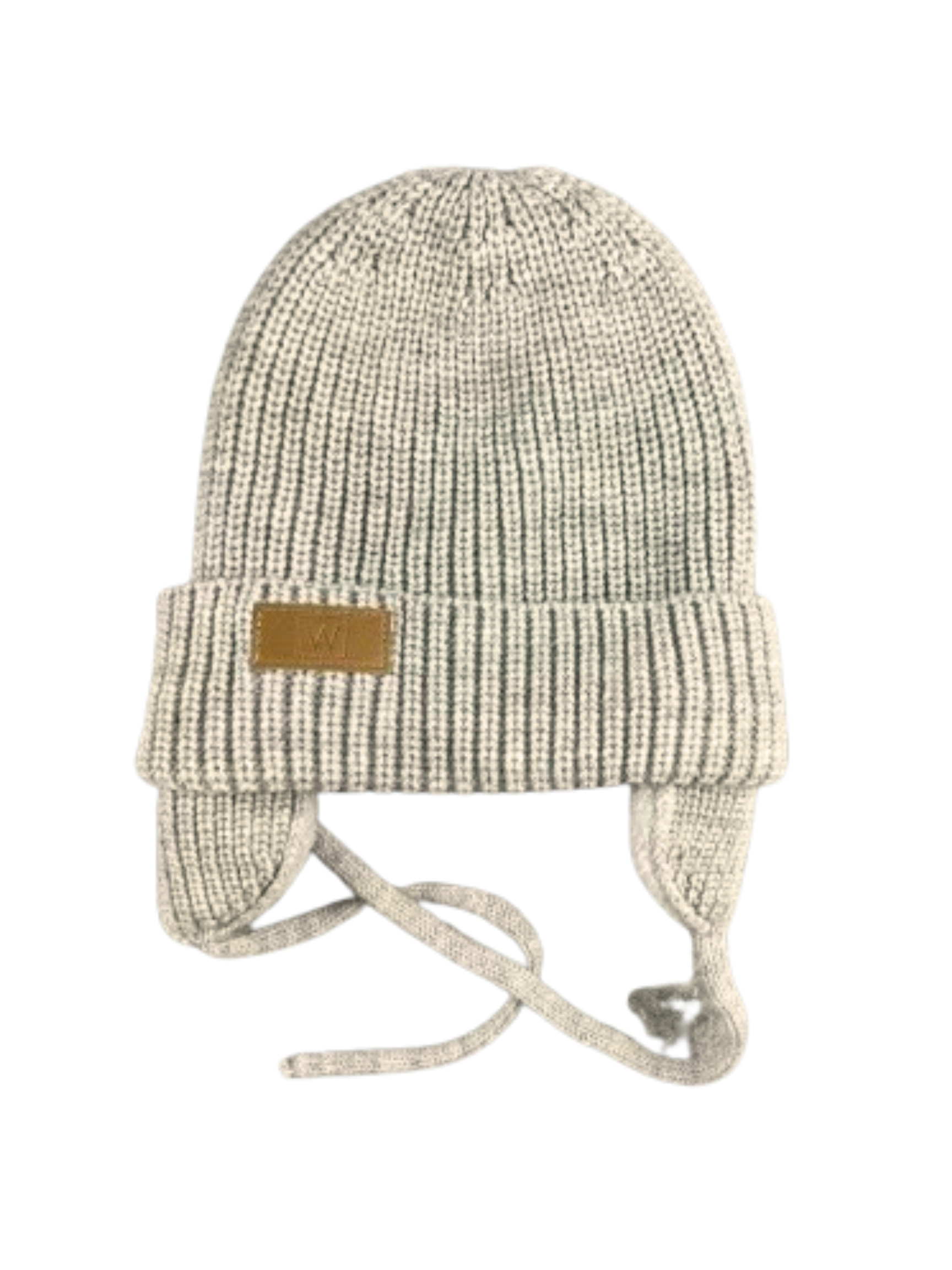 Will & You - Tuque en lainage doublée en polar, crème