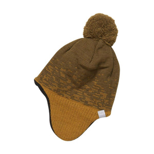 Color kids - Tuque en tricot hiver avec pompon, Tobacco