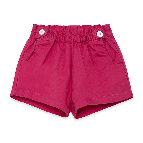 Tuc tuc - Short en sergé - fuschia