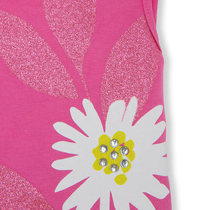 Tuc tuc - Ensemble camisole et short - rose à fleurs, 5 ans