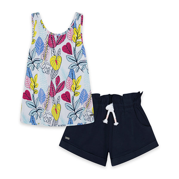 Tuc tuc - Ensemble Camisole et short marine