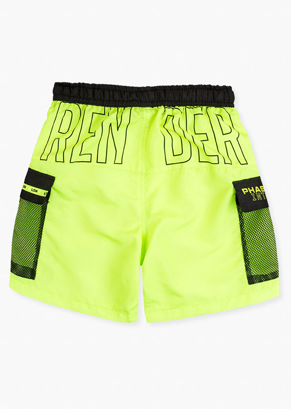 Losan - Short maillot - Vert Lime 8 - 14 ans