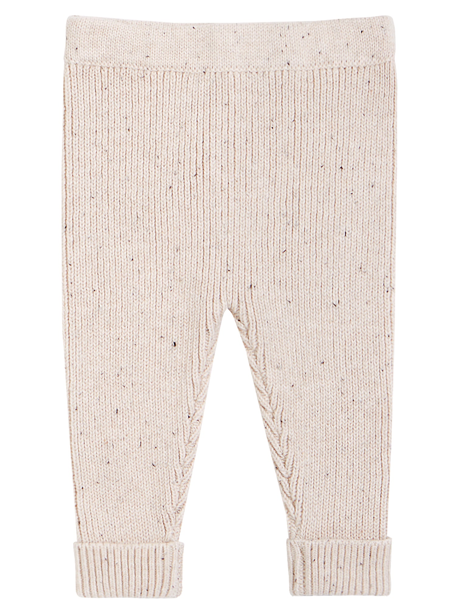 Petit lem - Pantalon en tricot beige pour bébé, 3-6 mois