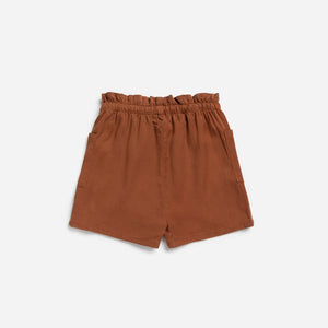Miles the label - Short ambre à taille froncée pour fille