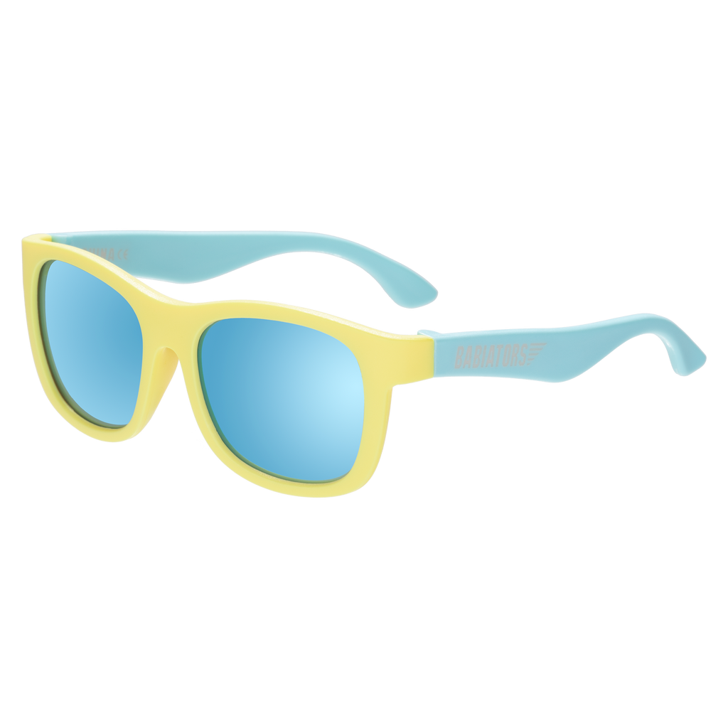 Babiators - Lunette de soleil navigator - Combo jaune vitre turquoise