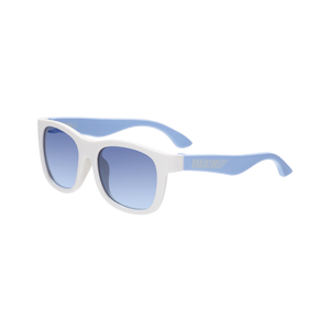 Babiators - Lunette de soleil navigator - Blanche vitre bleu