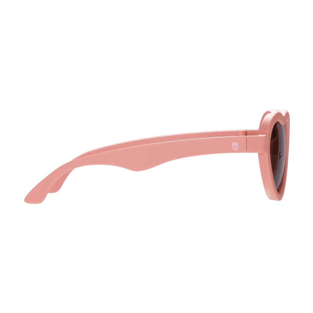 Babiators - Lunette de soleil en forme de coeur - Rose
