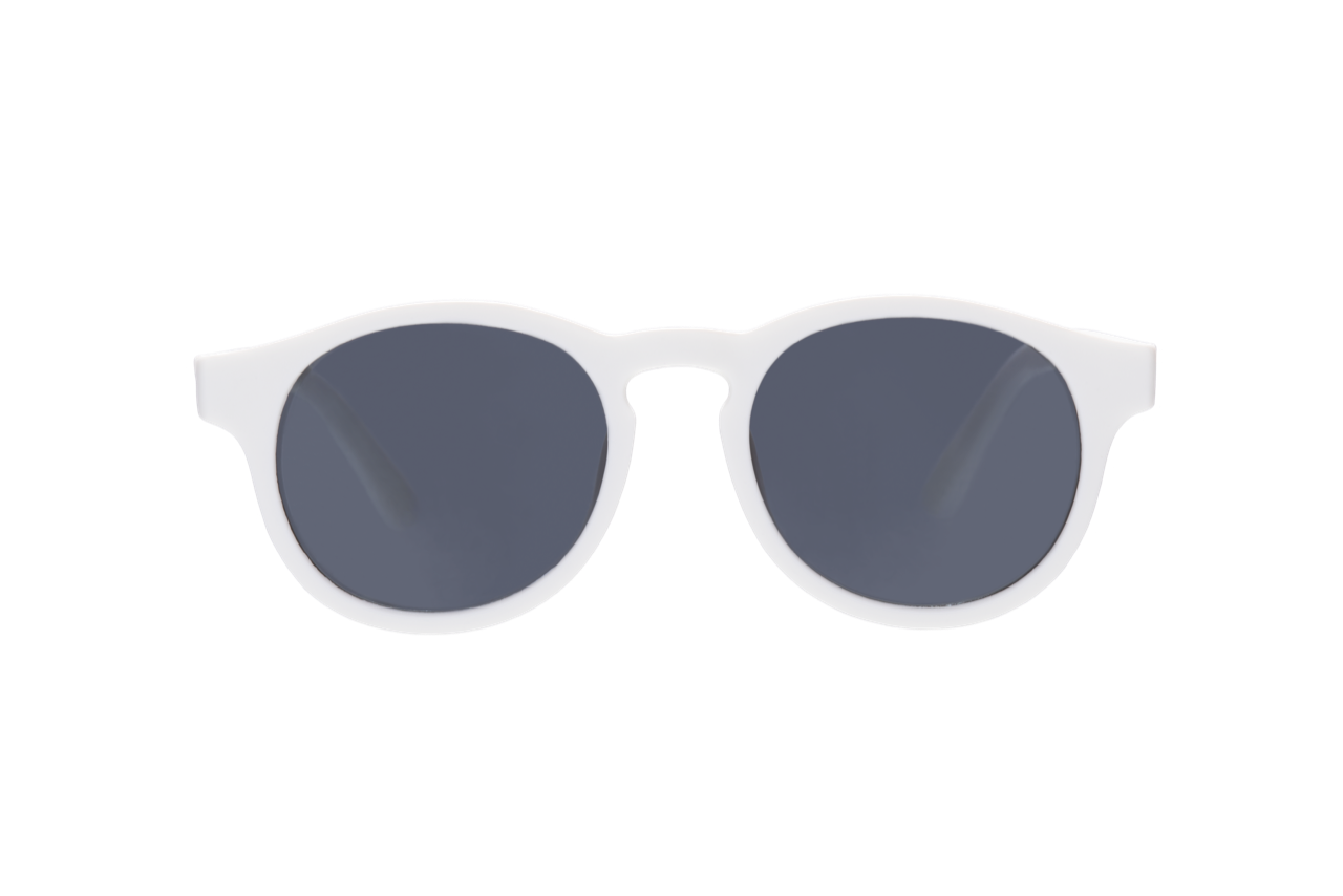 Babiators - Lunette de soleil keyhole - Blanche 6 ans