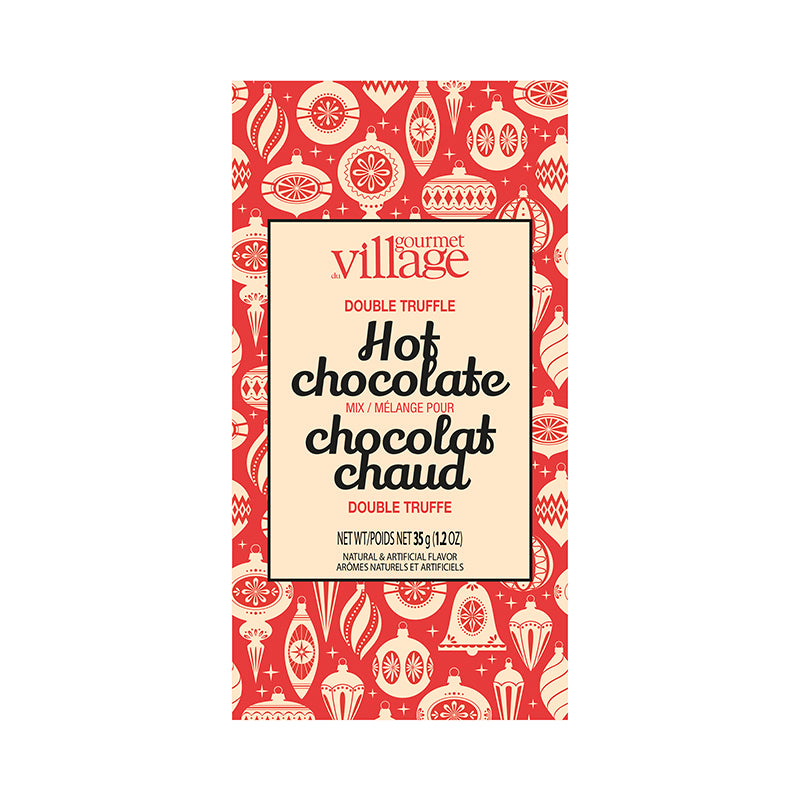 Gourmet du village - Chocolat chaud, ornement de noël