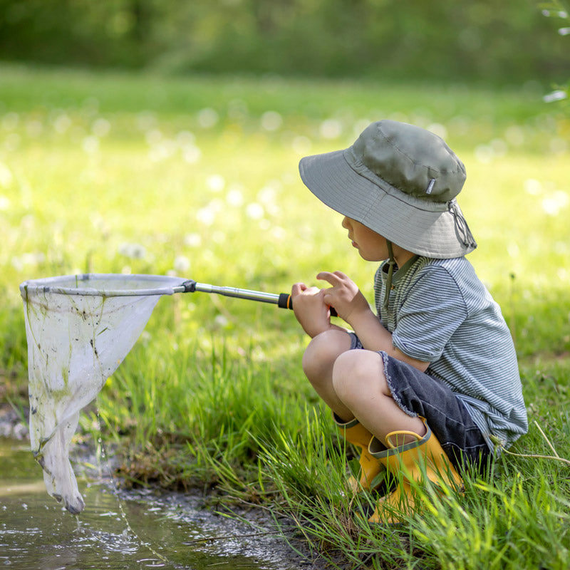 Jan & Jul - Chapeau bucket en coton, kaki