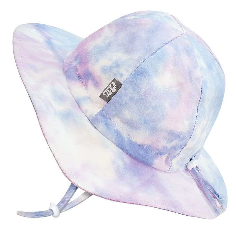 Jan & Jul - Chapeau soleil ajustable en coton, bonbon Tie-dye