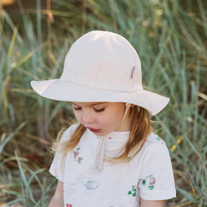 Jan & Jul - Chapeau soleil ajustable en coton, sable