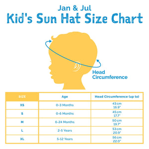 Jan & Jul - Chapeau soleil ajustable en coton, fraises