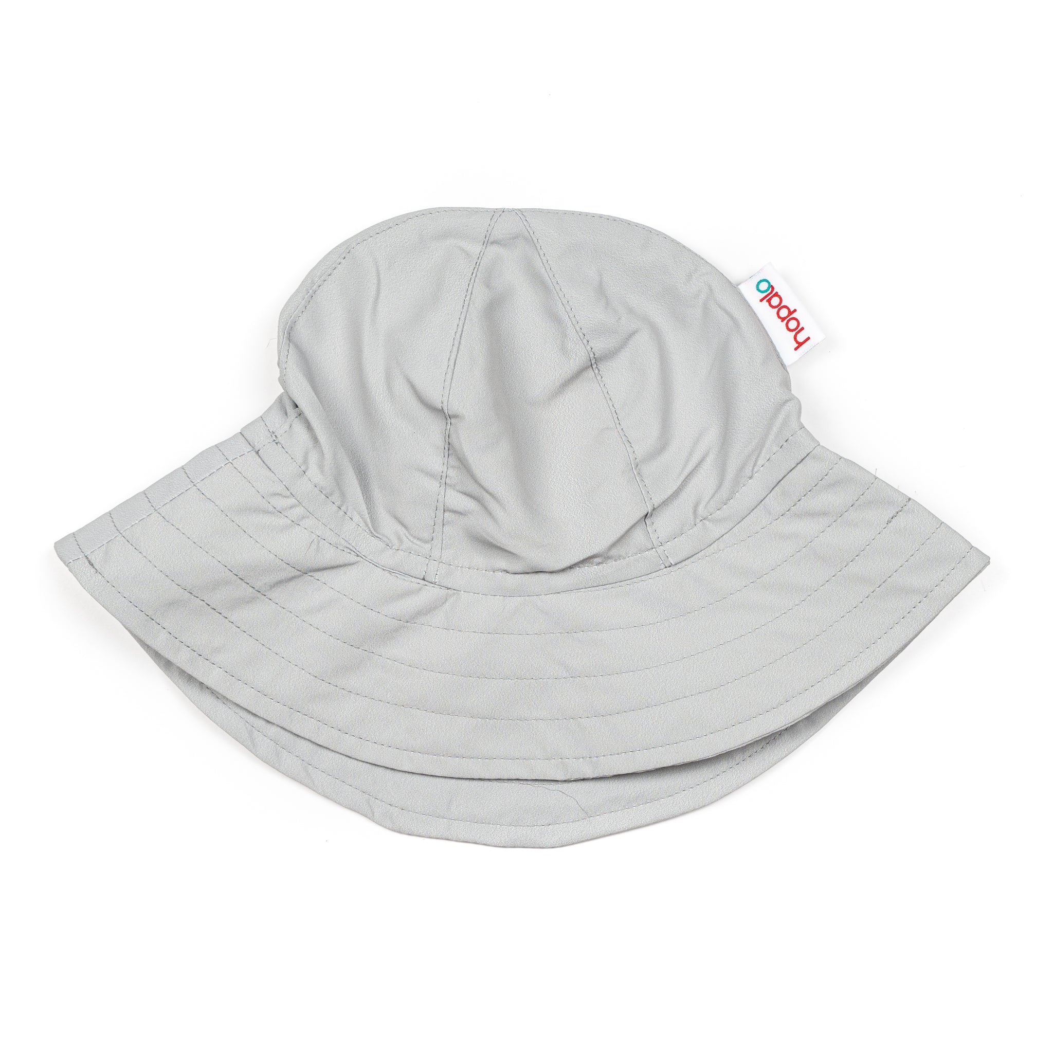 Hopalo - Chapeau  soleil nautique UV50+ ajustable - Gris illuminé