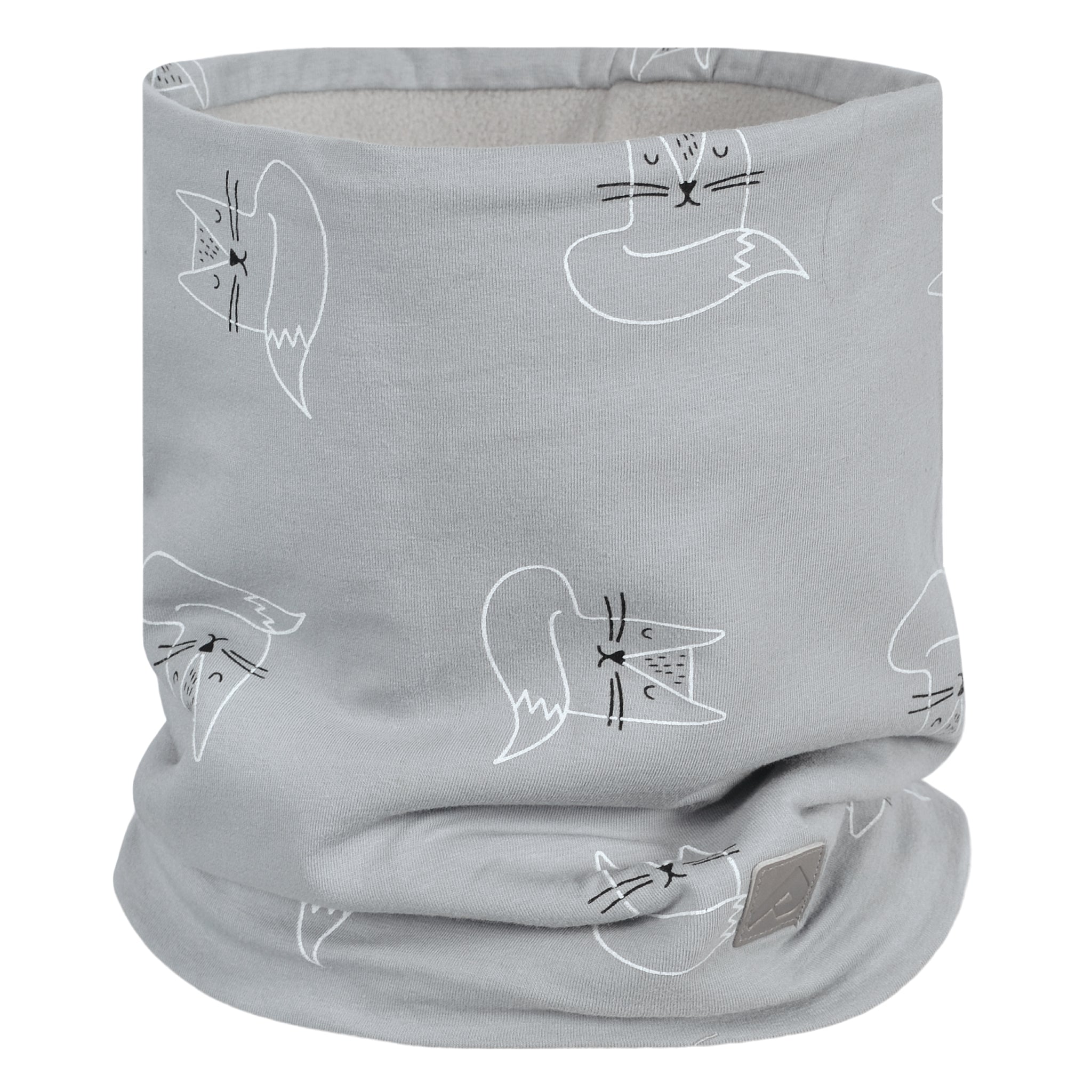 Perlimpinpin - Cache-cou en jersey de coton - Renard