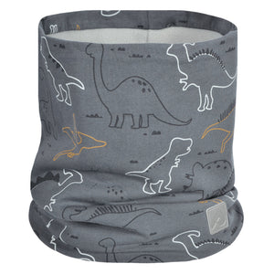 Perlimpinpin - Cache-cou en jersey de coton - dinos, (12-24 mois)
