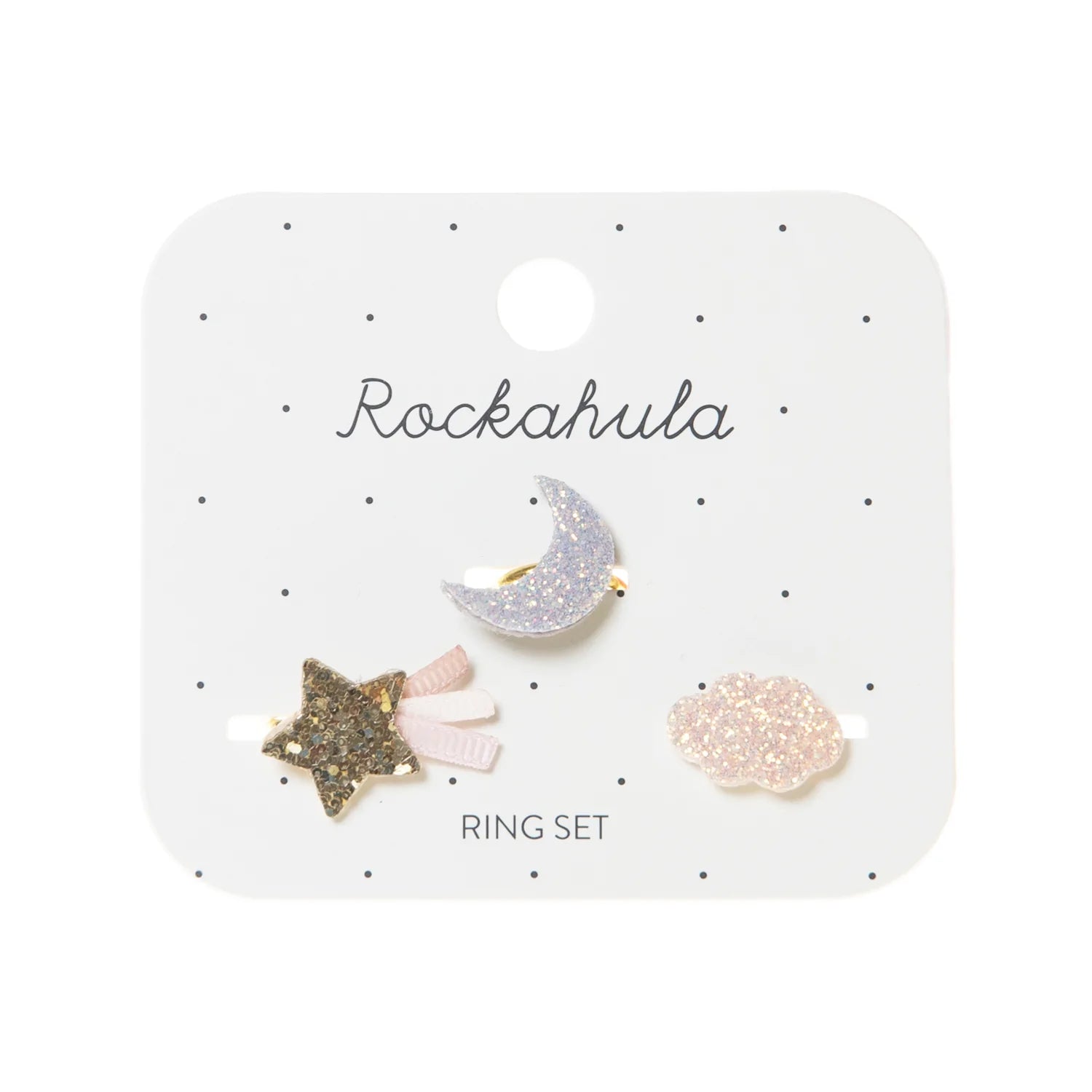 Rockahula kids - Ensemble de 3 bagues, claire de lune