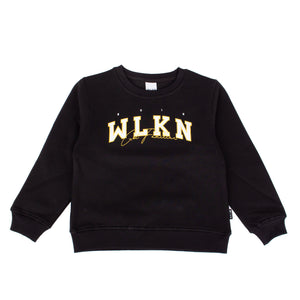 WLKN - Crewneck noir doublé en polar Get familiar