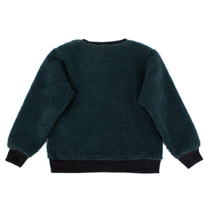 WLKN - Crewneck sherpa vert