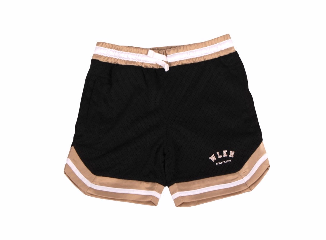 WLKN - short beige et noir à filet, 4 ans