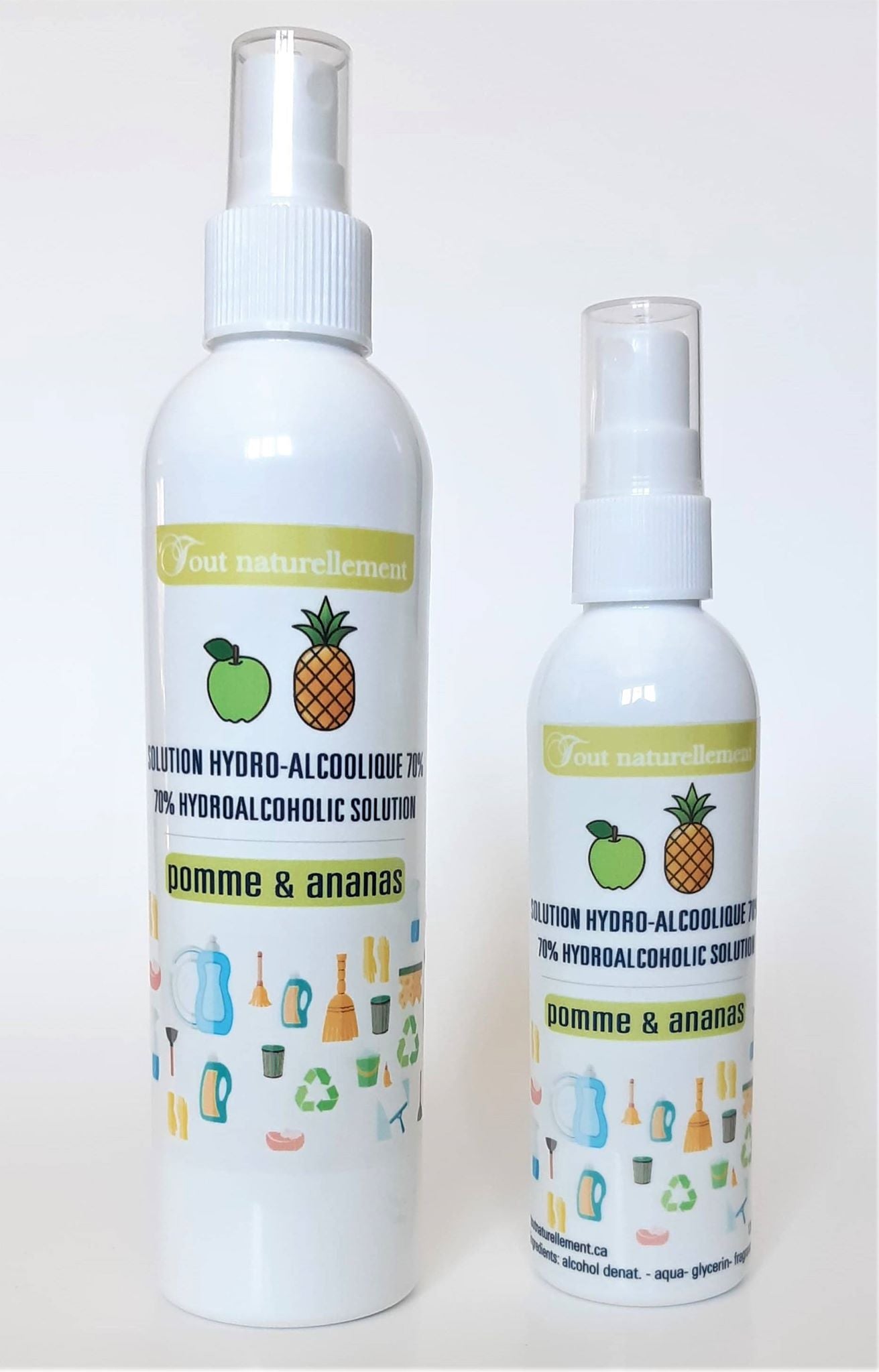 Tout naturellement - Solution Hydro Alcoolique 250 ml