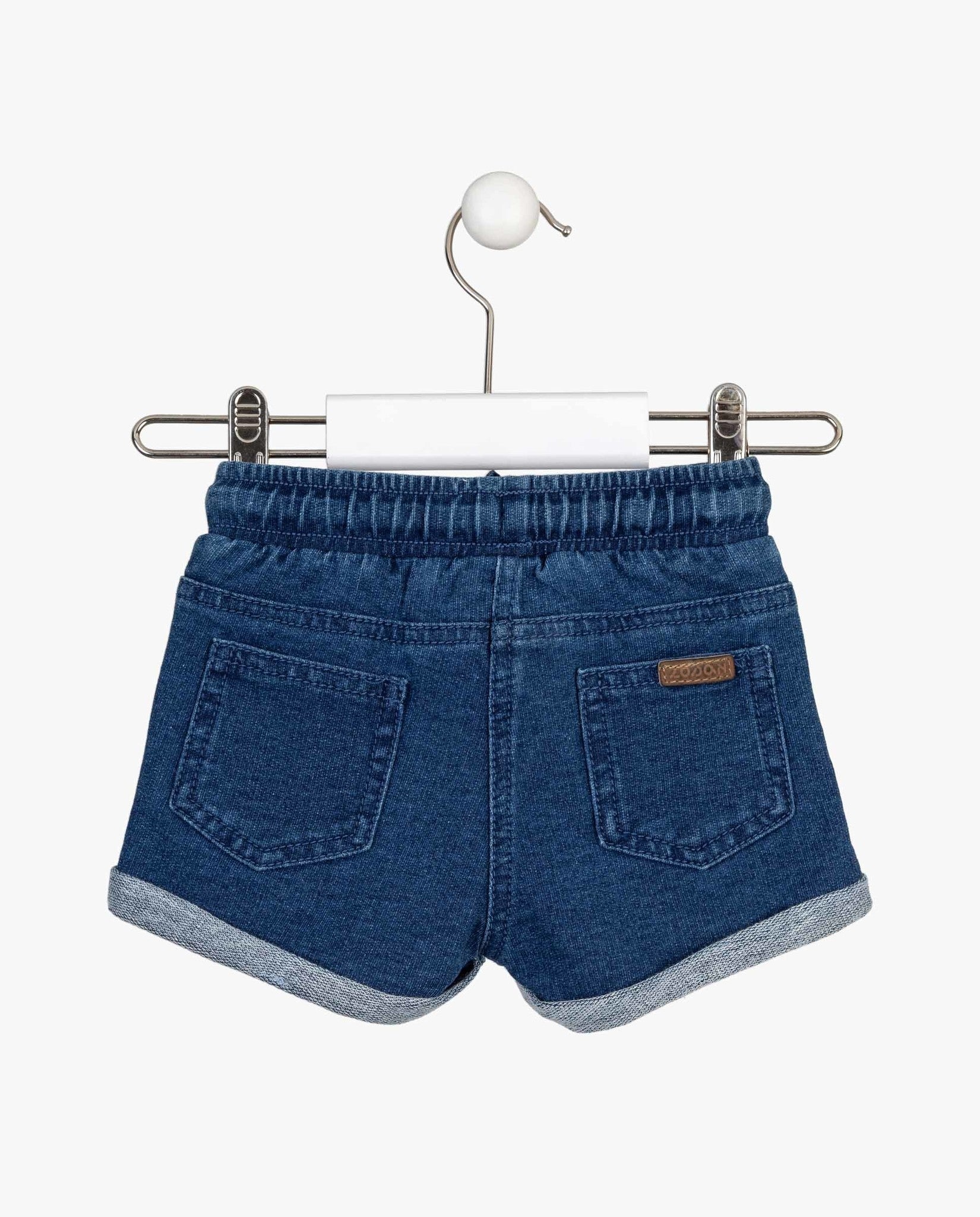 Losan - Short en denim souple bleu