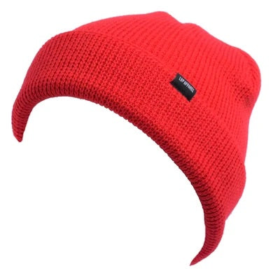 LP Apparel- tuque en tricot, rouge fluo
