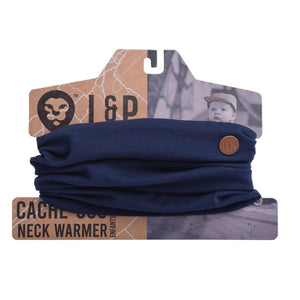 L&P Apparel - Cache cou en coton, marine