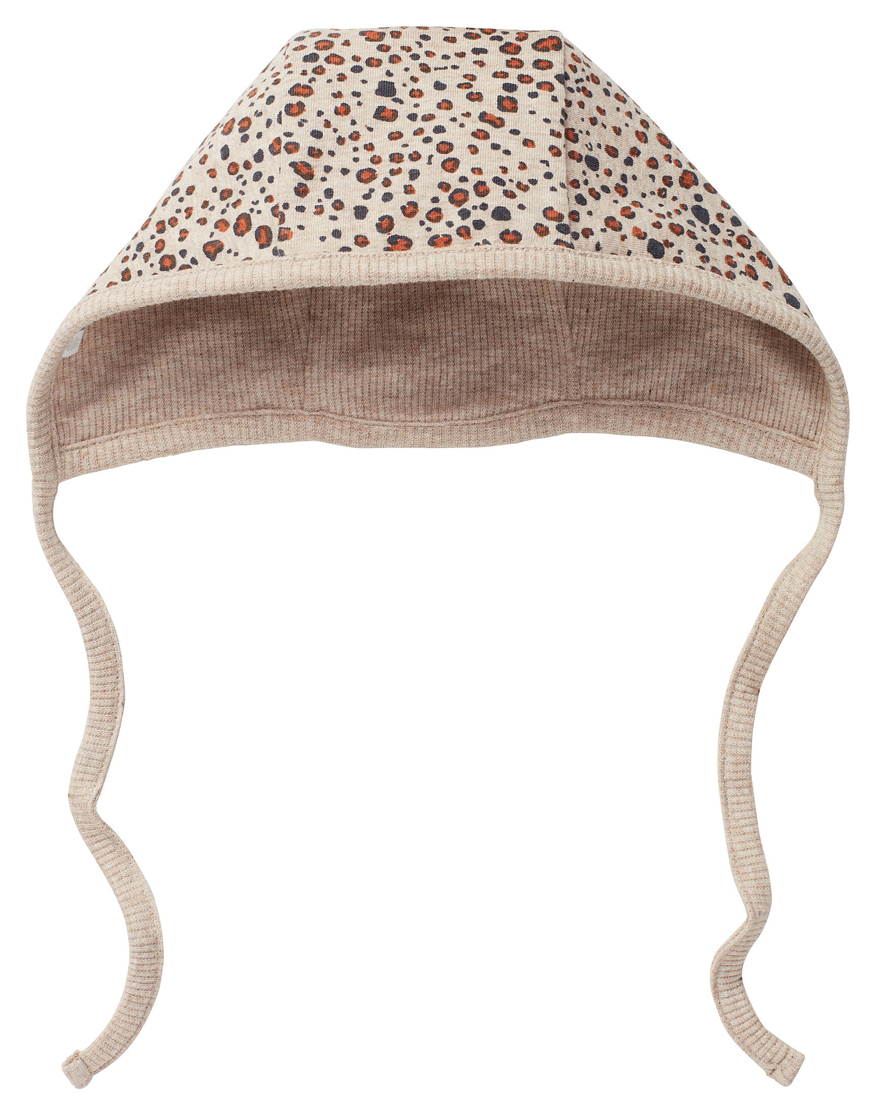 Noppies - bonnet réversible beige