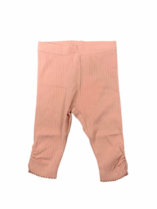 Fixoni - Pantalon rose ligné