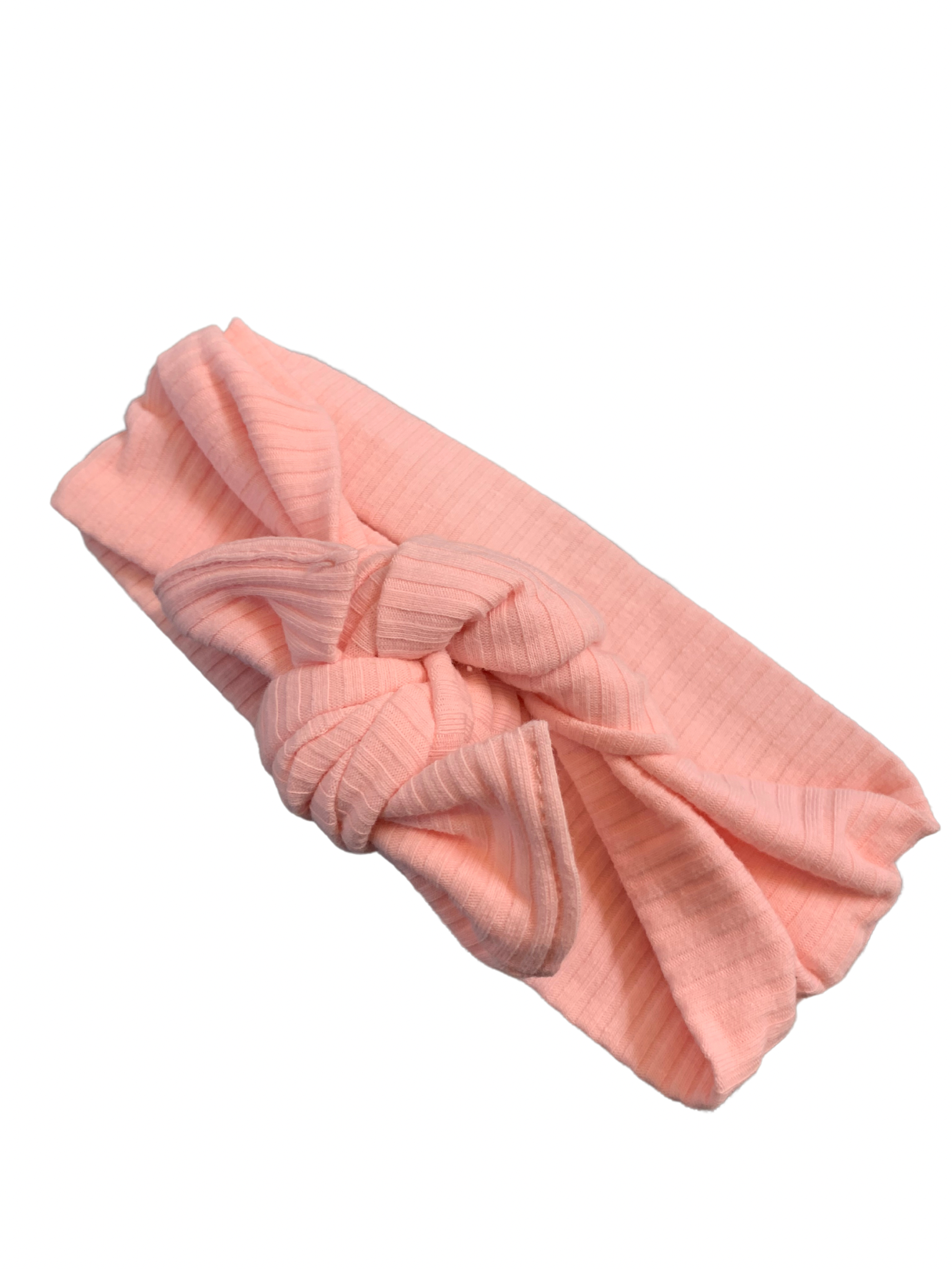 Mini-bretzel - Bandeau texturé, rose bonbon