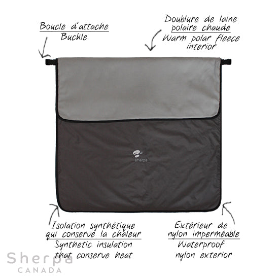 Sherpa Canada- couverture 1, 2, 3 Go! - gris
