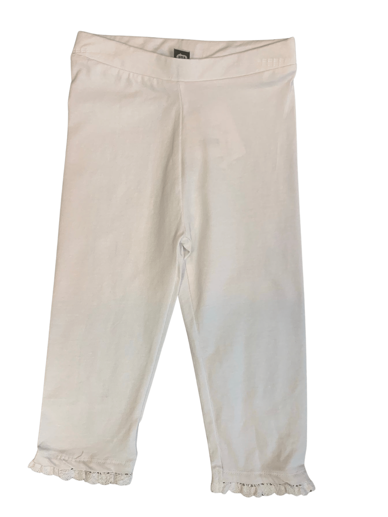 Tuc tuc - legging capri blanc, 5-6 ans