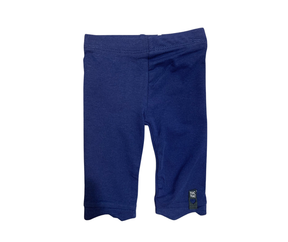 Tuc tuc - legging capri marine, 9 et 12 mois