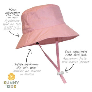 Sunny Side - Chapeau soleil - rose