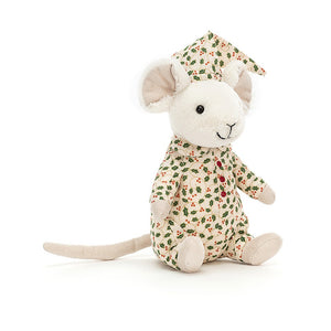 Jellycat - Souris en pyjama