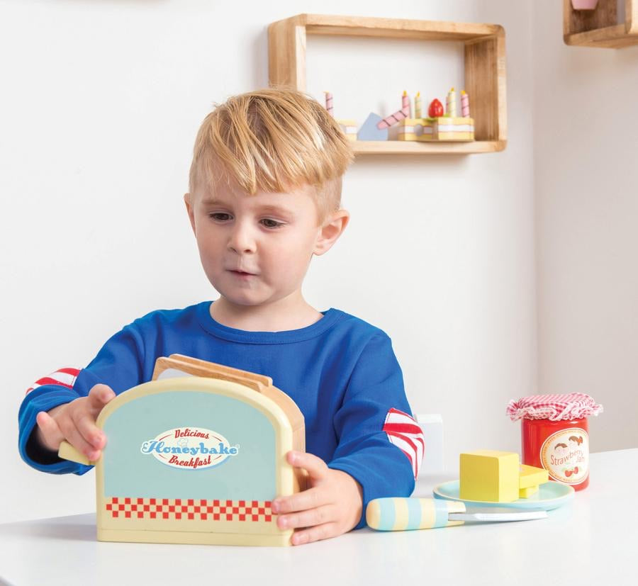 Le toy van - Ensemble de petit-déjeuner grille-pain