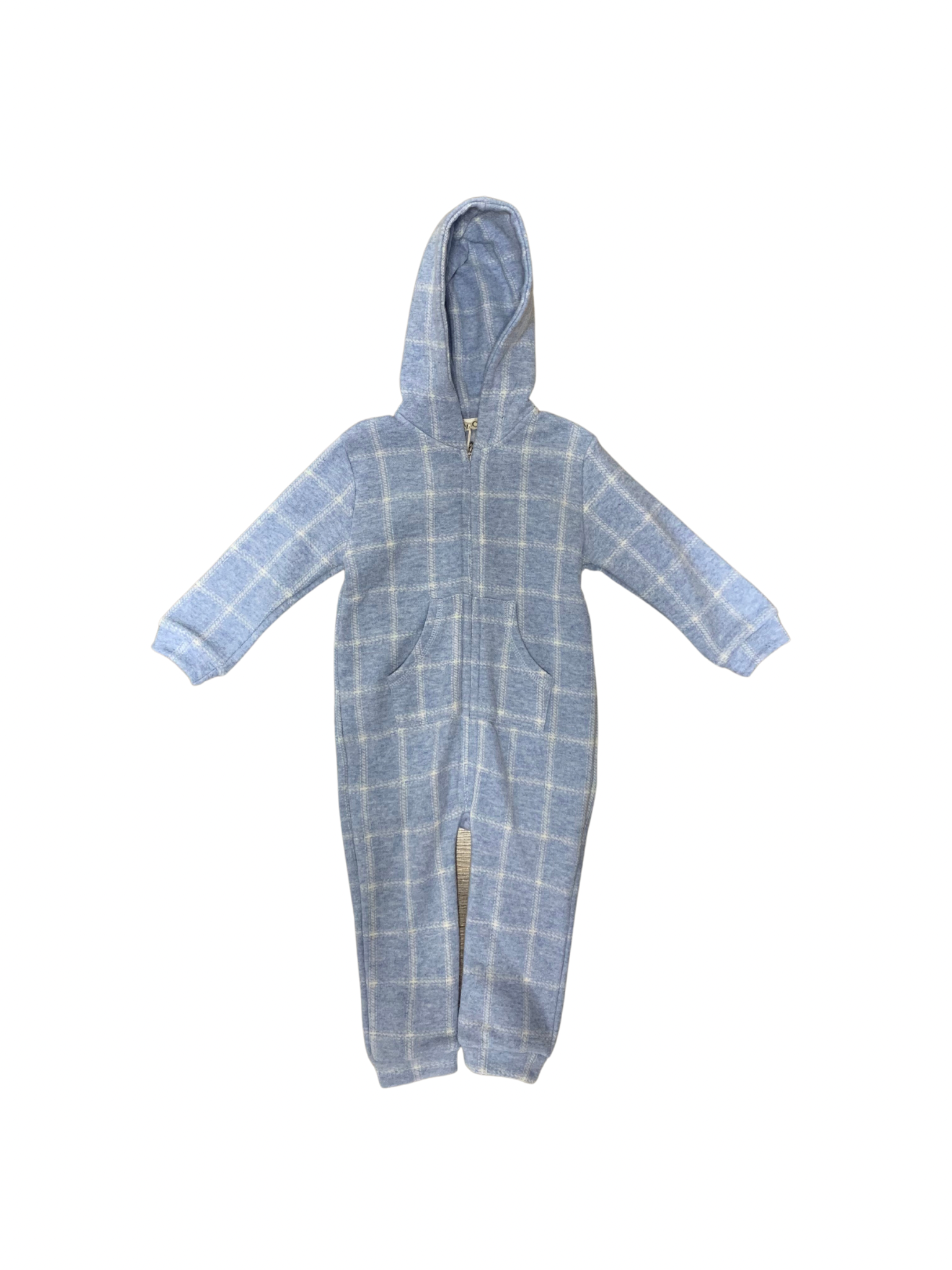 EMC - Pyjama 1 pièce bleu pâle, 9 mois