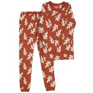 Coccoli - pyjama feuilles de chêne, 8 ans