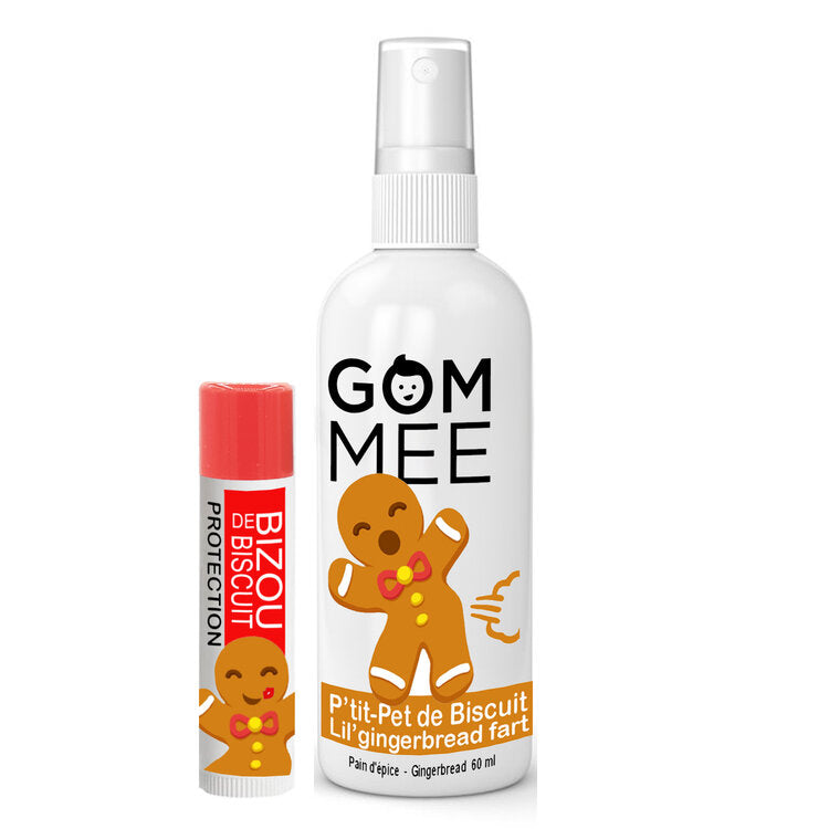 GOM-Mee - DUO PARFUM D'AMBIANCE & BIZOU PET DE TI-BISCUIT