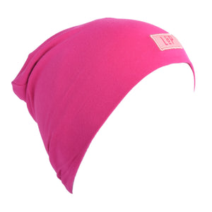 LP Apparel - tuque en coton Boston - rose intense